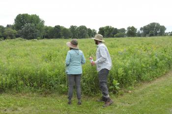 scientists in field