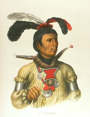 native american portrait