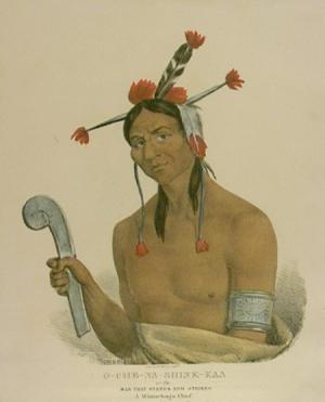 native american portrait