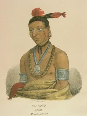 native american portrait